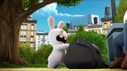 انیمیشن خرگوش های بازیگوش قسمت 266 - rabbids invasion